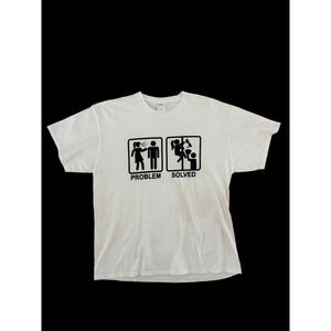 Y2K Richmond VA Strip Club Promo T-Shirt Paper Moon Club Rouge Daddy Rabbits